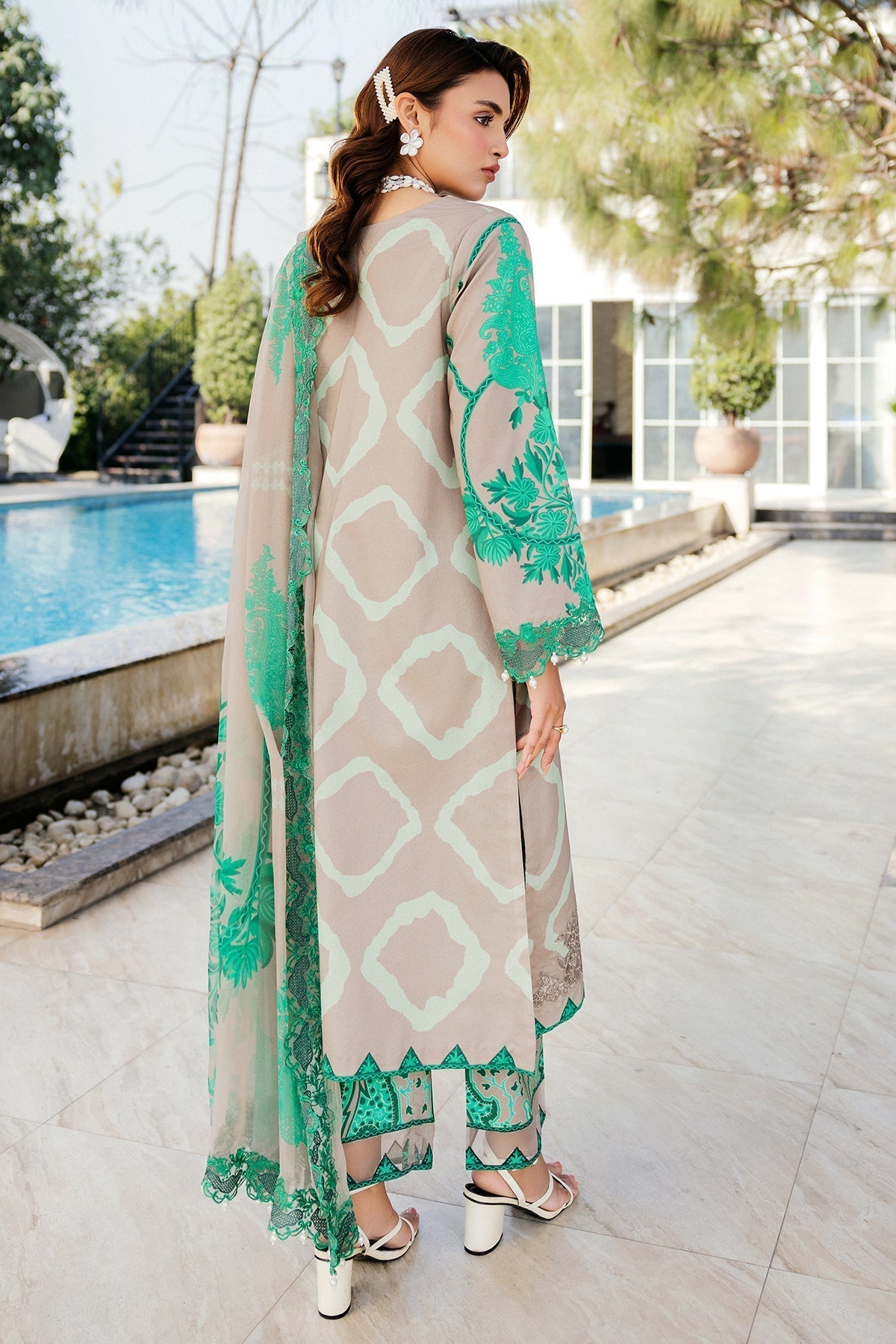 Charizma | Print Melody | SH5-14P M Emerald Green Lawn