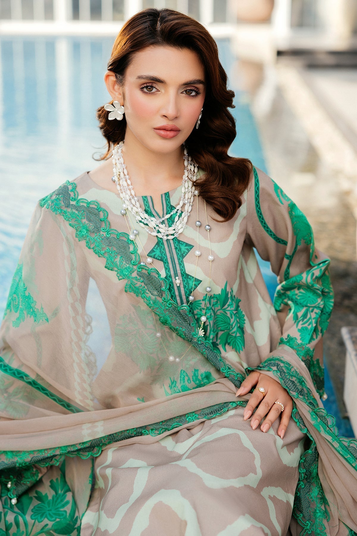Charizma | Print Melody | SH5-14P L Emerald Green Lawn