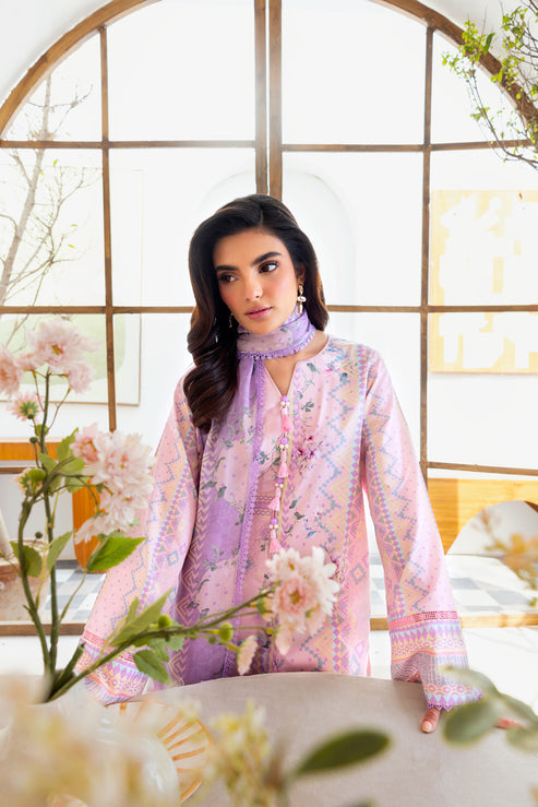 Florent | Luxury Print | FLP - 1B L Lilac Lawn