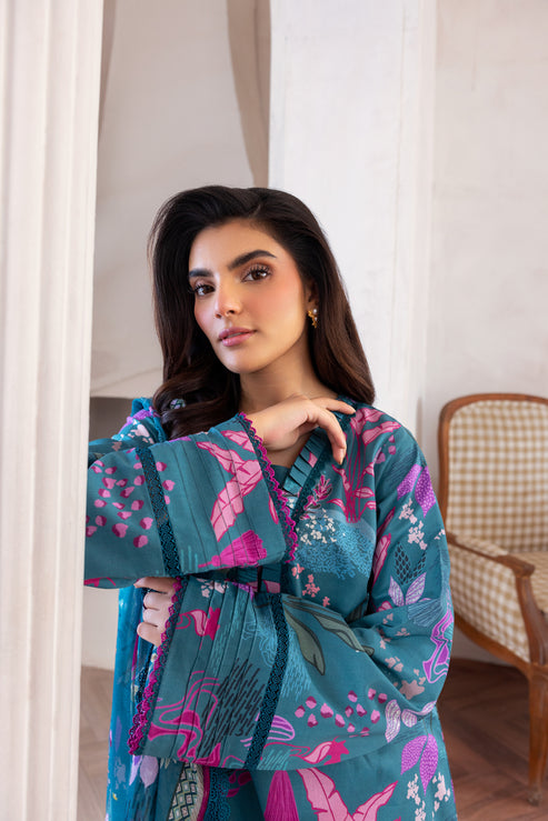Florent | Luxury Print | FLP - 5B M Sea Green Lawn