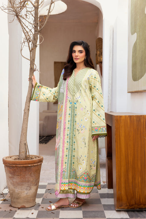 Florent | Luxury Print | FLP - 4B XL Lime Lawn