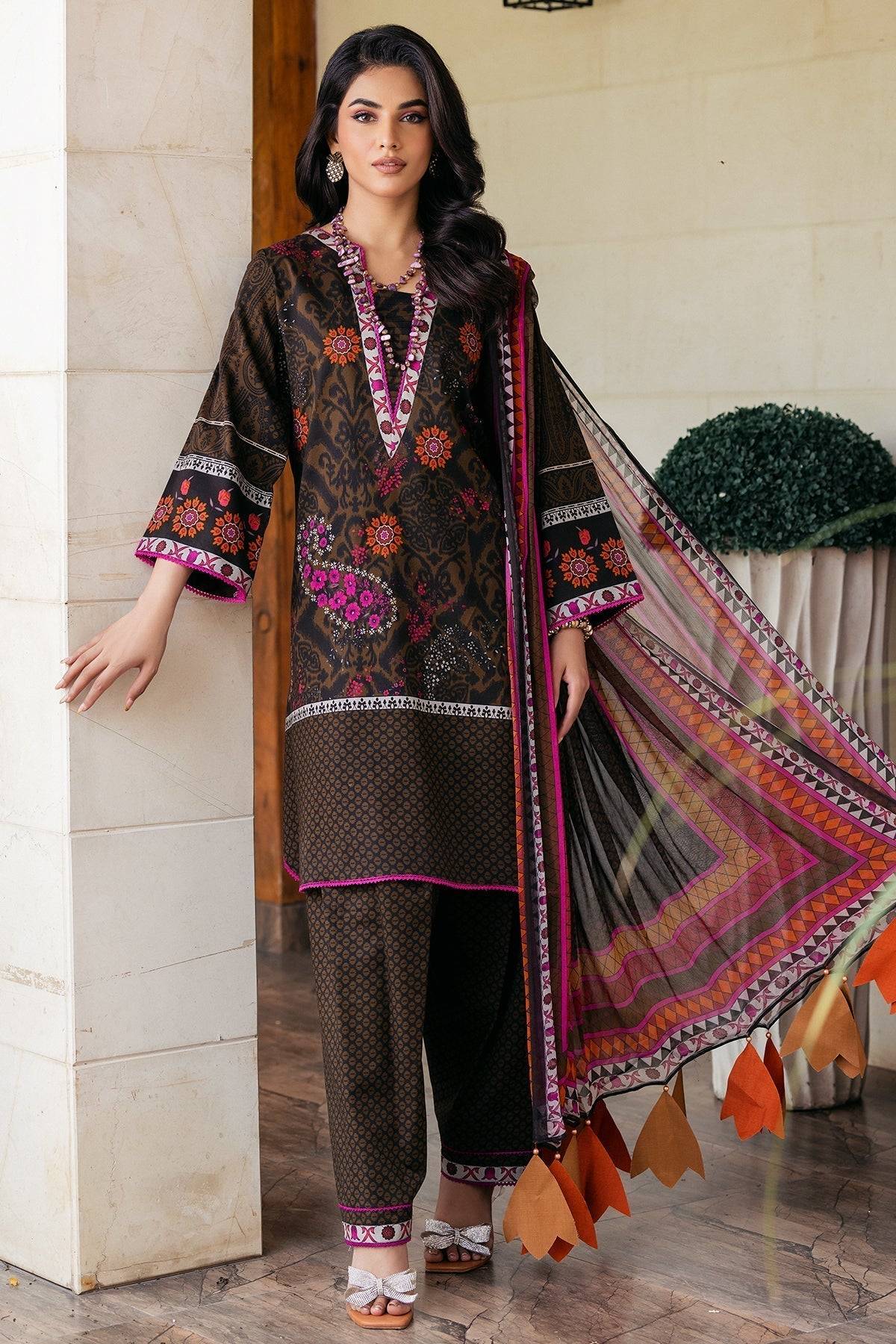 Charizma | C Prints Vol 6 | CP4-55 - Pakistani Designer Dress - by Charizma | Type: Casuals - 100% Original at Saira Sultan