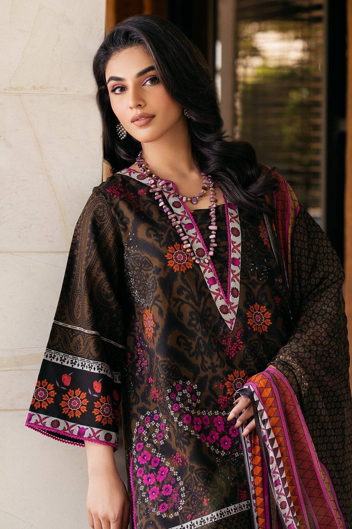 Charizma | C Prints Vol 6 | CP4-55 - Pakistani Designer Dress - by Charizma | Type: Casuals - 100% Original at Saira Sultan