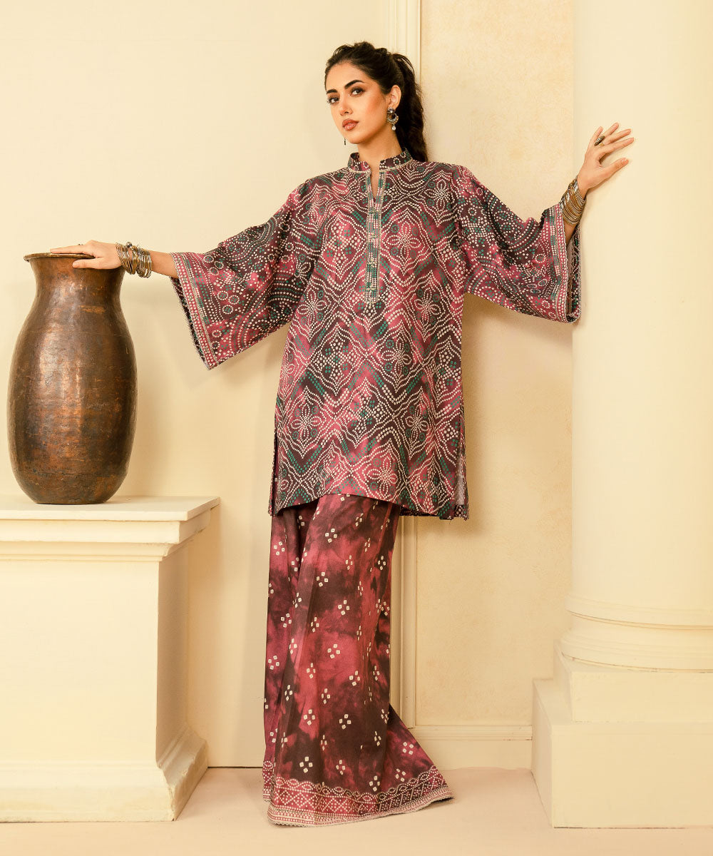 Sapphire | Intermix 2024 | Cambric Suit S-48 - Pakistani Designer Dress - by Sapphire | Type: Casuals - 100% Original at Saira Sultan