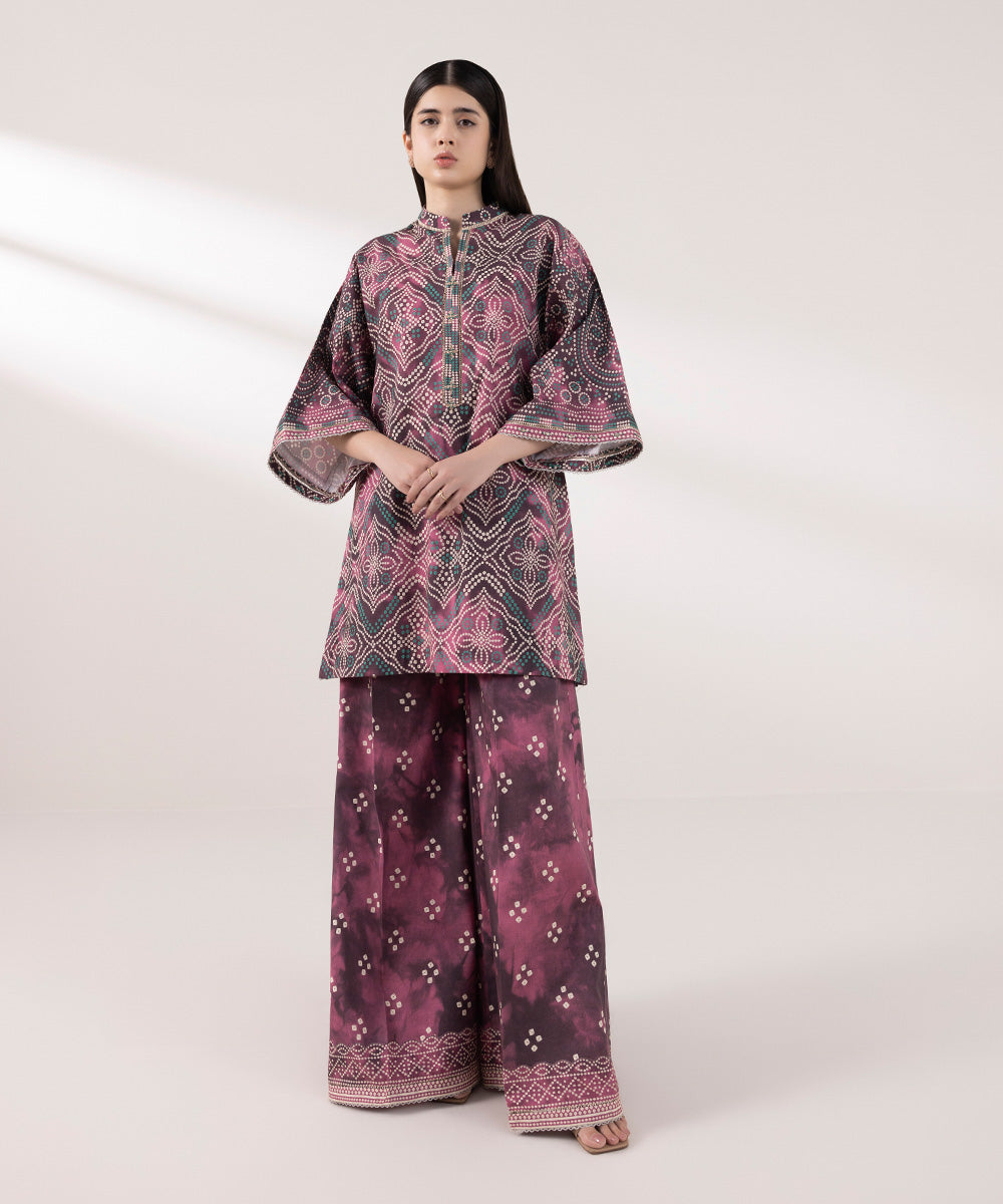Sapphire | Intermix 2024 | Cambric Suit S-48 - Pakistani Designer Dress - by Sapphire | Type: Casuals - 100% Original at Saira Sultan