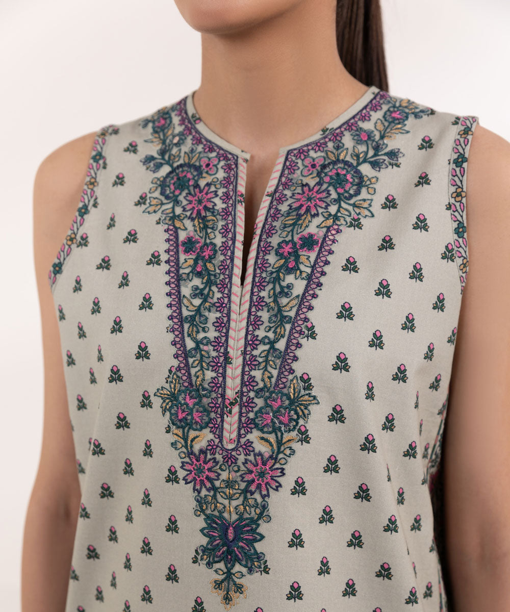 Sapphire | Intermix 2024 | Cambric Suit S-31 - Pakistani Designer Dress - by Sapphire | Type: Casuals - 100% Original at Saira Sultan