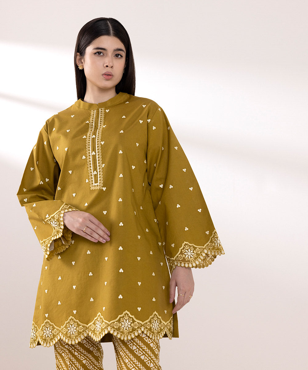 Sapphire | Intermix 2024 | Cambric Suit S-33 - Pakistani Designer Dress - by Sapphire | Type: Casuals - 100% Original at Saira Sultan