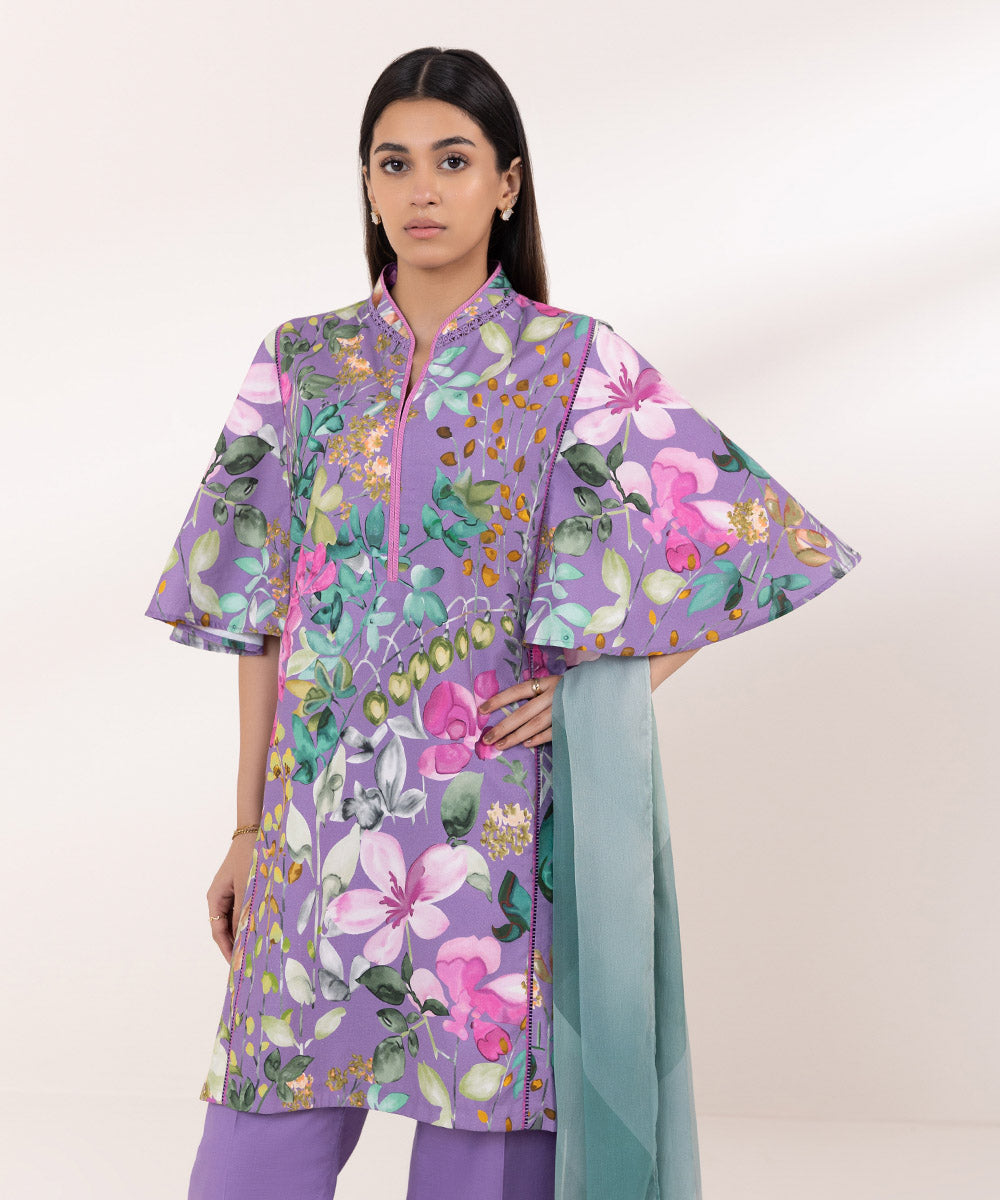 Sapphire | Intermix 2024 | Cambric Suit S-24 - Pakistani Designer Dress - by Sapphire | Type: Casuals - 100% Original at Saira Sultan