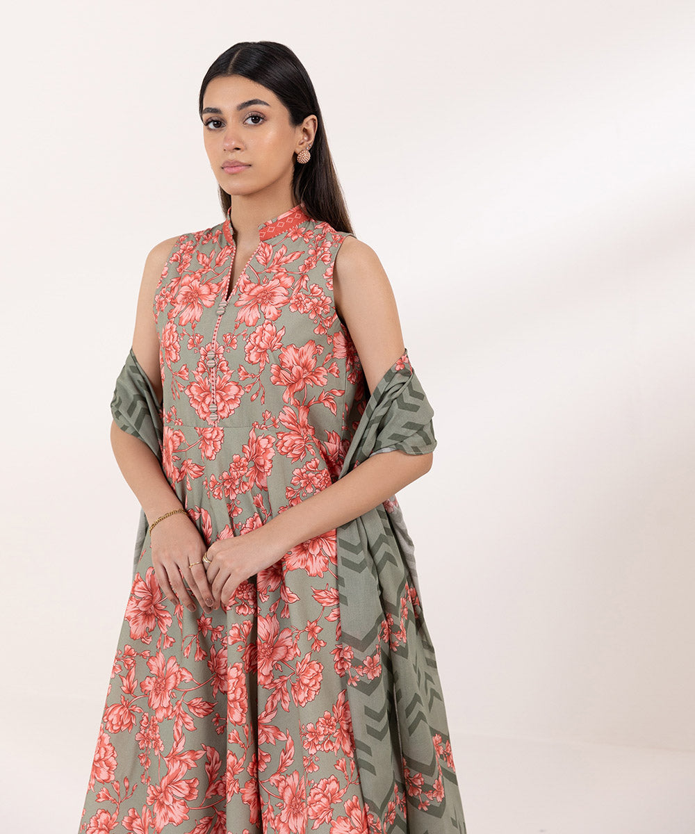 Sapphire | Intermix 2024 | Cambric Suit S-27 - Pakistani Designer Dress - by Sapphire | Type: Casuals - 100% Original at Saira Sultan