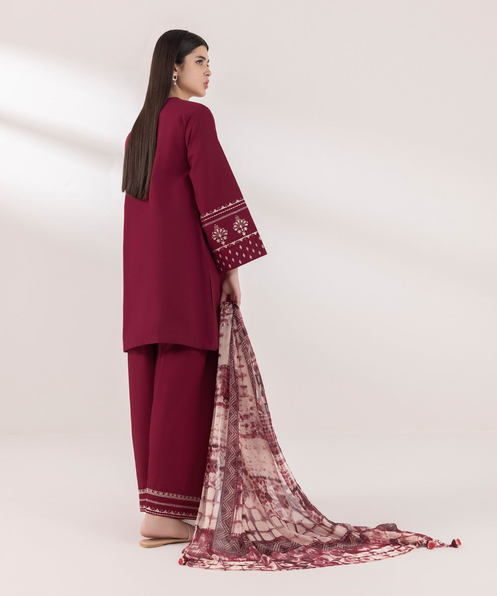 Sapphire | Intermix 2024 | Cambric Suit S-42 - Pakistani Designer Dress - by Sapphire | Type: Casuals - 100% Original at Saira Sultan