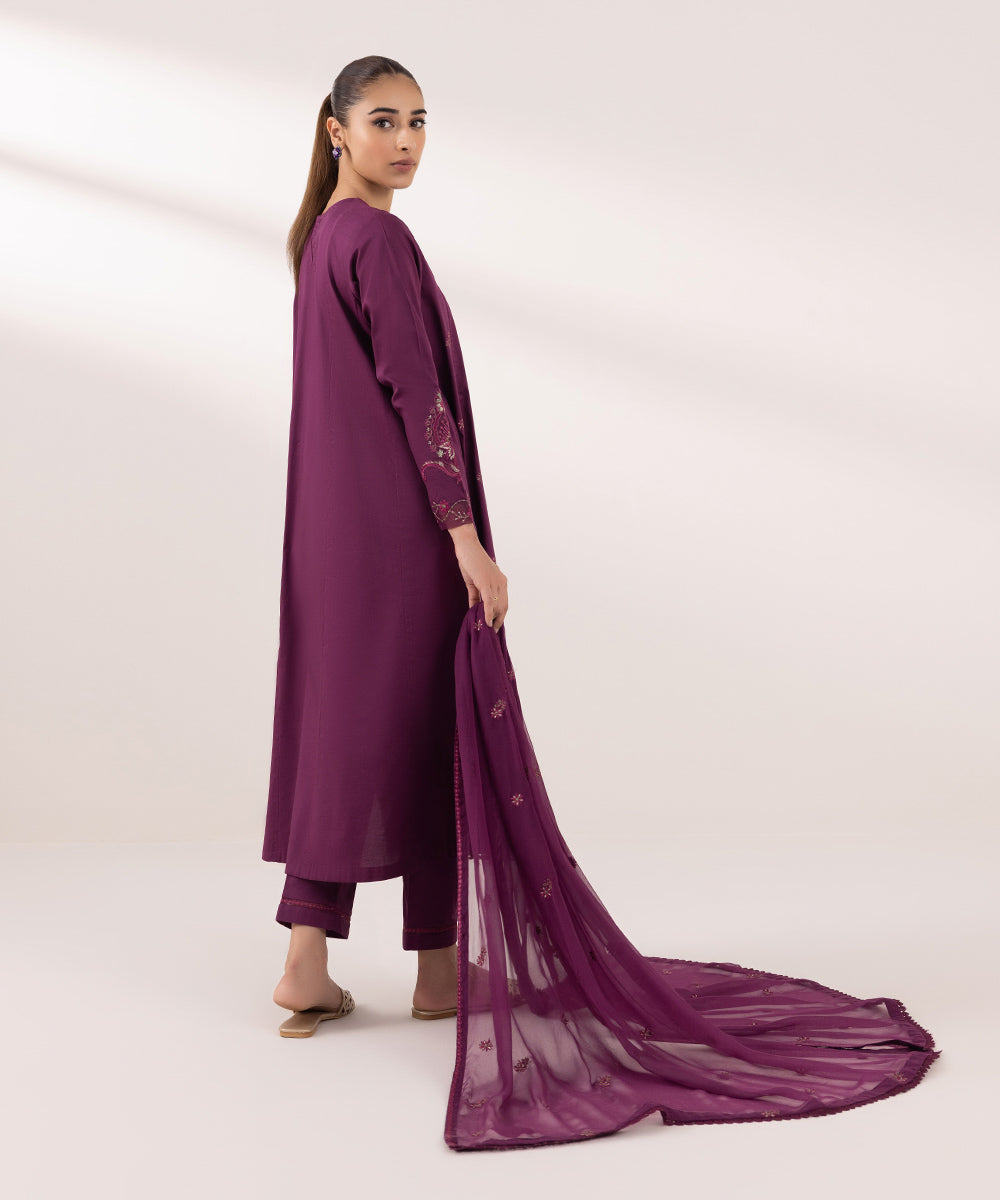 Sapphire | Intermix 2024 | Cambric Suit S-11 - Pakistani Designer Dress - by Sapphire | Type: Casuals - 100% Original at Saira Sultan