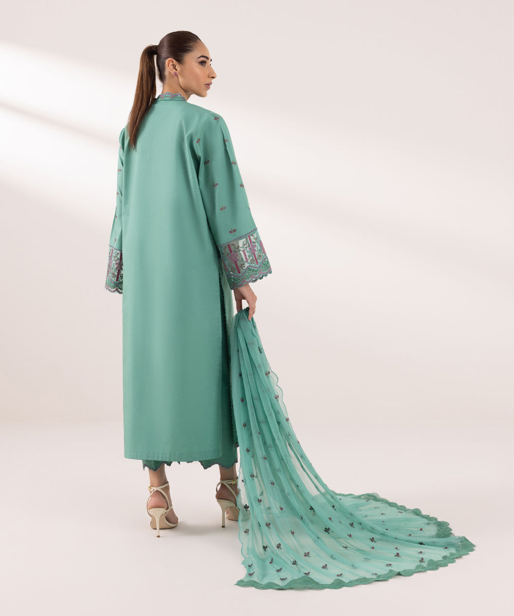 Sapphire | Intermix 2024 | Cambric Suit S-46 - Pakistani Designer Dress - by Sapphire | Type: Casuals - 100% Original at Saira Sultan