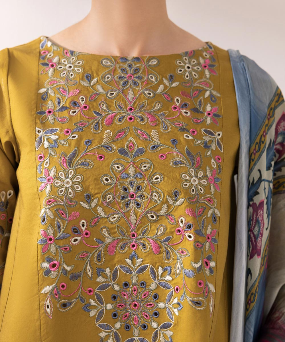 Sapphire | Intermix 2024 | Cambric Suit S-12 - Pakistani Designer Dress - by Sapphire | Type: Casuals - 100% Original at Saira Sultan