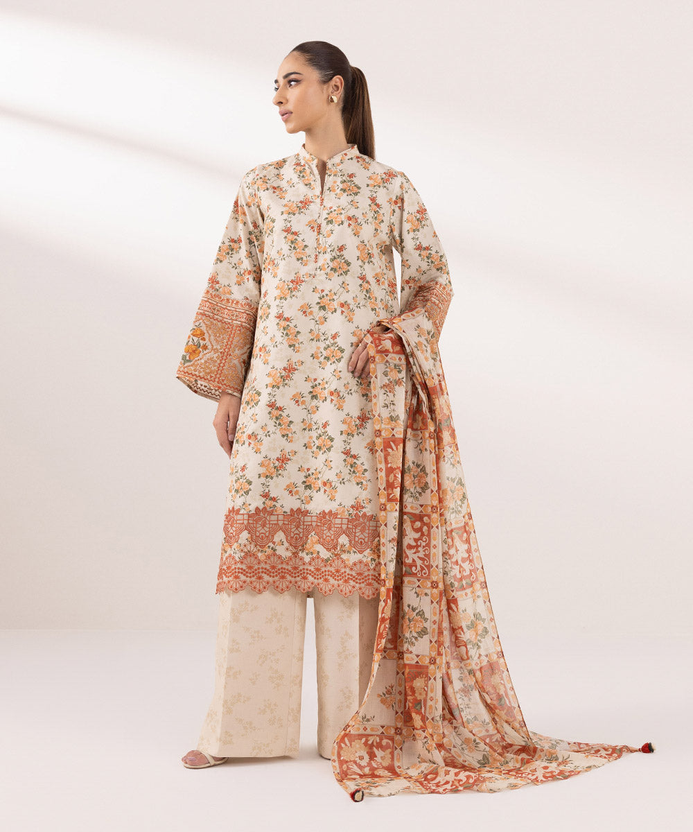 Sapphire | Intermix 2024 | Cambric Suit S-44 - Pakistani Designer Dress - by Sapphire | Type: Casuals - 100% Original at Saira Sultan