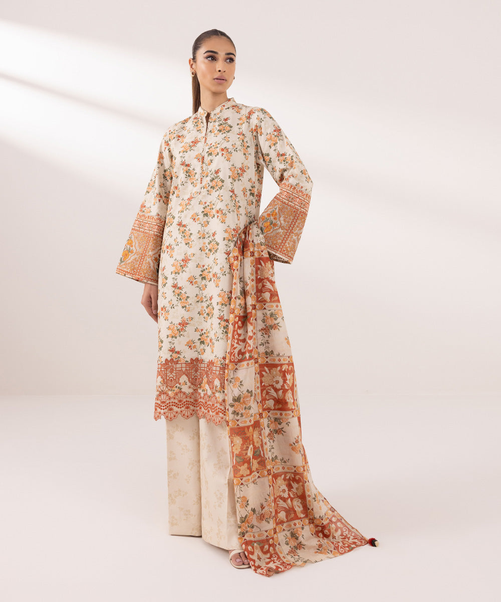 Sapphire | Intermix 2024 | Cambric Suit S-44 - Pakistani Designer Dress - by Sapphire | Type: Casuals - 100% Original at Saira Sultan