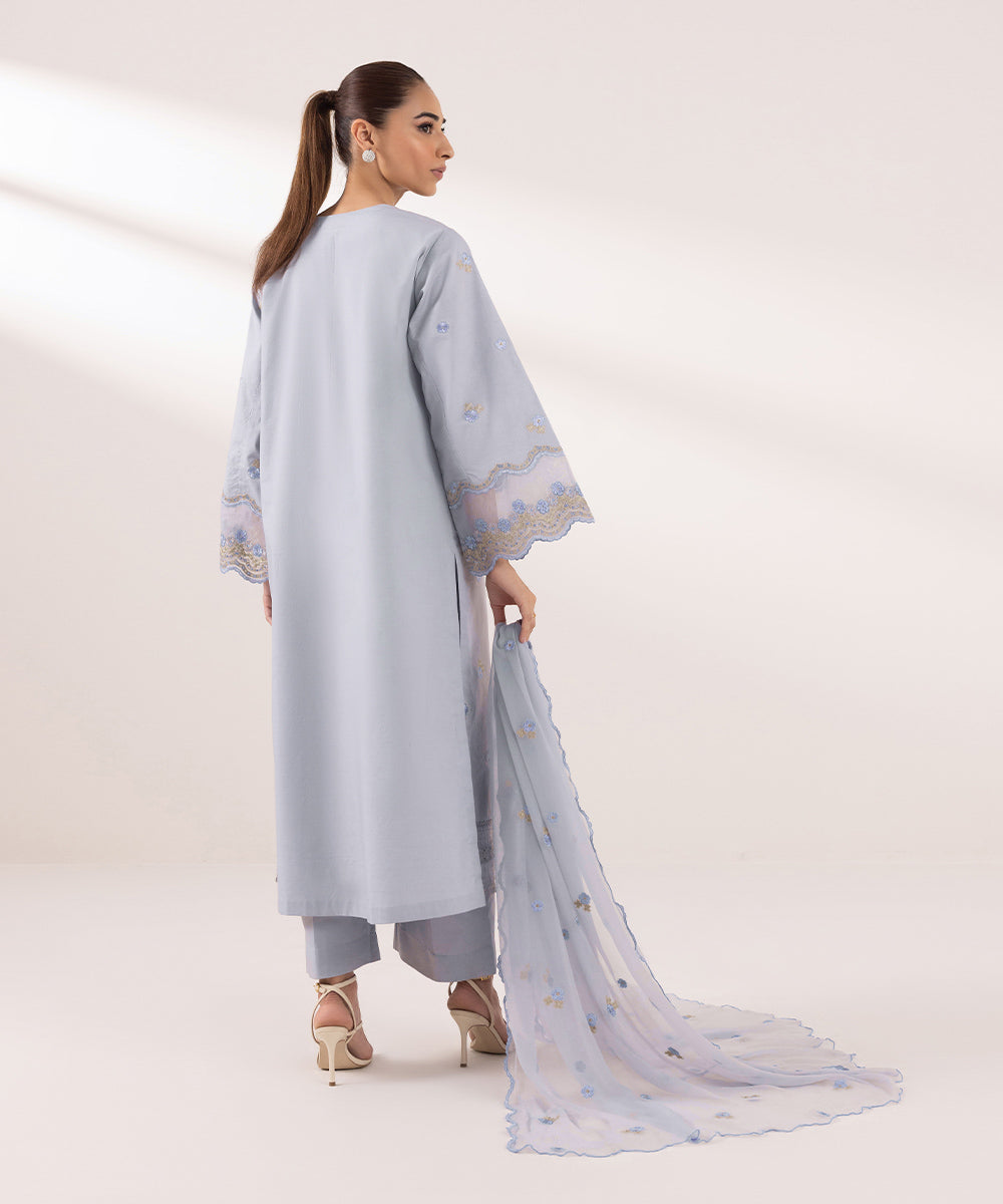 Sapphire | Intermix 2024 | Cambric Suit S-15 - Pakistani Designer Dress - by Sapphire | Type: Casuals - 100% Original at Saira Sultan