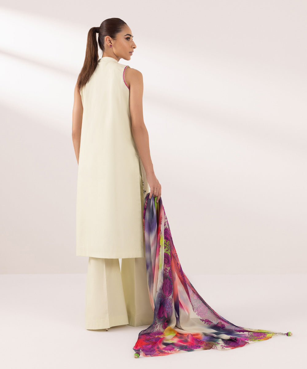 Sapphire | Intermix 2024 | Cambric Suit S-47 - Pakistani Designer Dress - by Sapphire | Type: Casuals - 100% Original at Saira Sultan