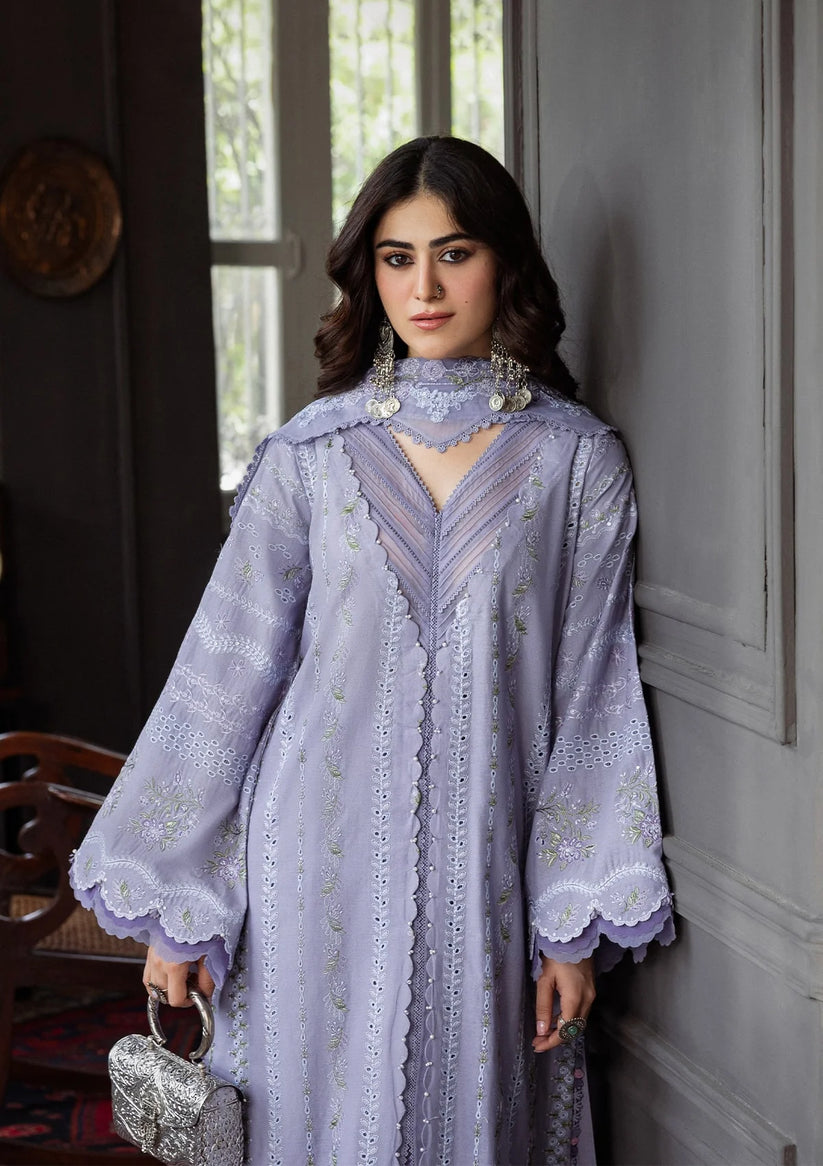 Kahf Premium | Kahf Karandi 25 | KKH-04 WISTERIA - Pakistani Designer Dress - by Kahf Premium - Type : Ladies Clothes - 100% Original at Saira Sultan