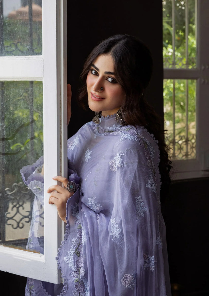 Kahf Premium | Kahf Karandi 25 | KKH-04 WISTERIA - Pakistani Designer Dress - by Kahf Premium - Type : Ladies Clothes - 100% Original at Saira Sultan