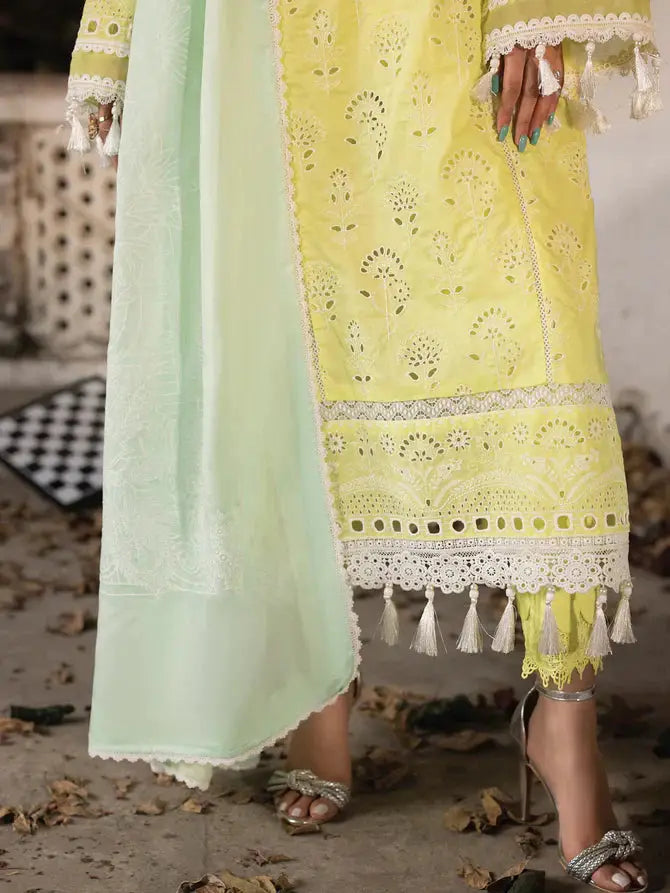 Faiza Faisal | Maya Luxury Lawn | Derya - Pakistani Designer Dress - by Faiza Faisal | Type: Luxury - 100% Original at Saira Sultan