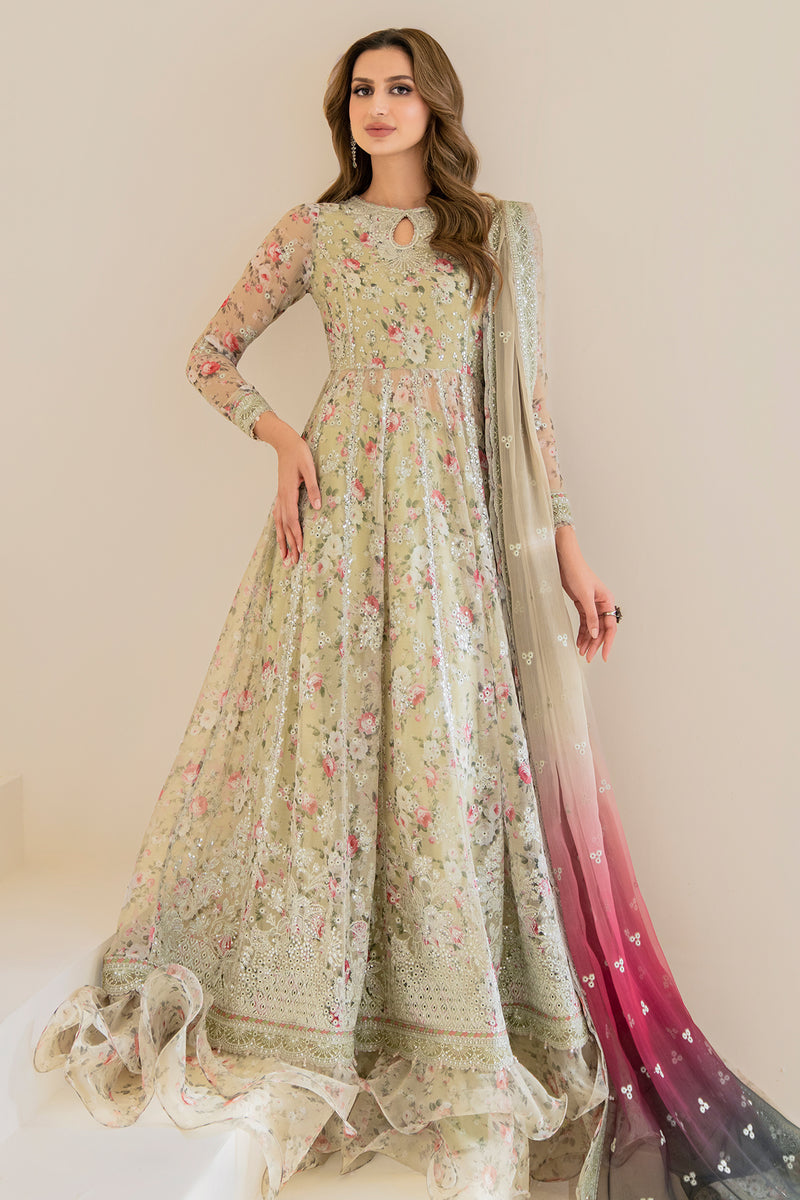 Jazmin | Formals Collection | CHIFFON UC-3048 - Pakistani Designer Dress - by Jazmin | Type: Formal - 100% Original at Saira Sultan