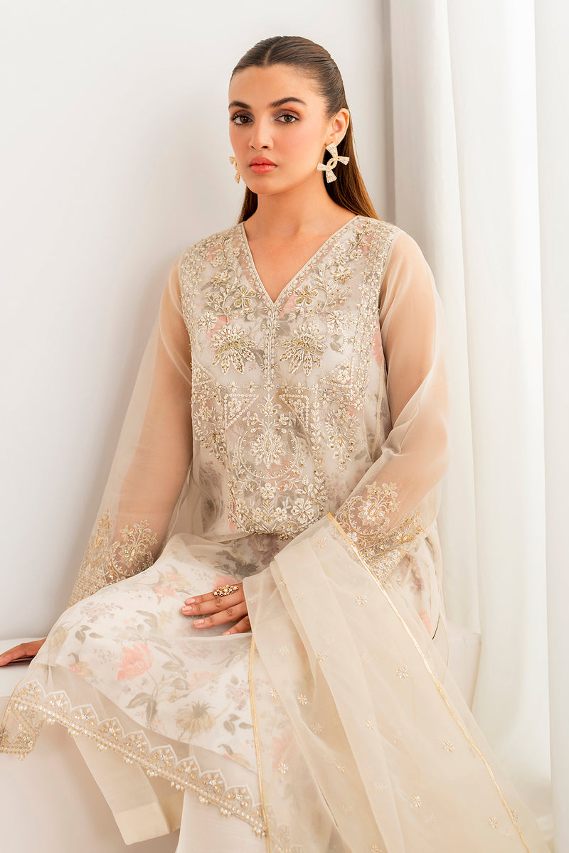 Baroque | Formal Collection | ORGANZA UF-699 XL Off White Organza