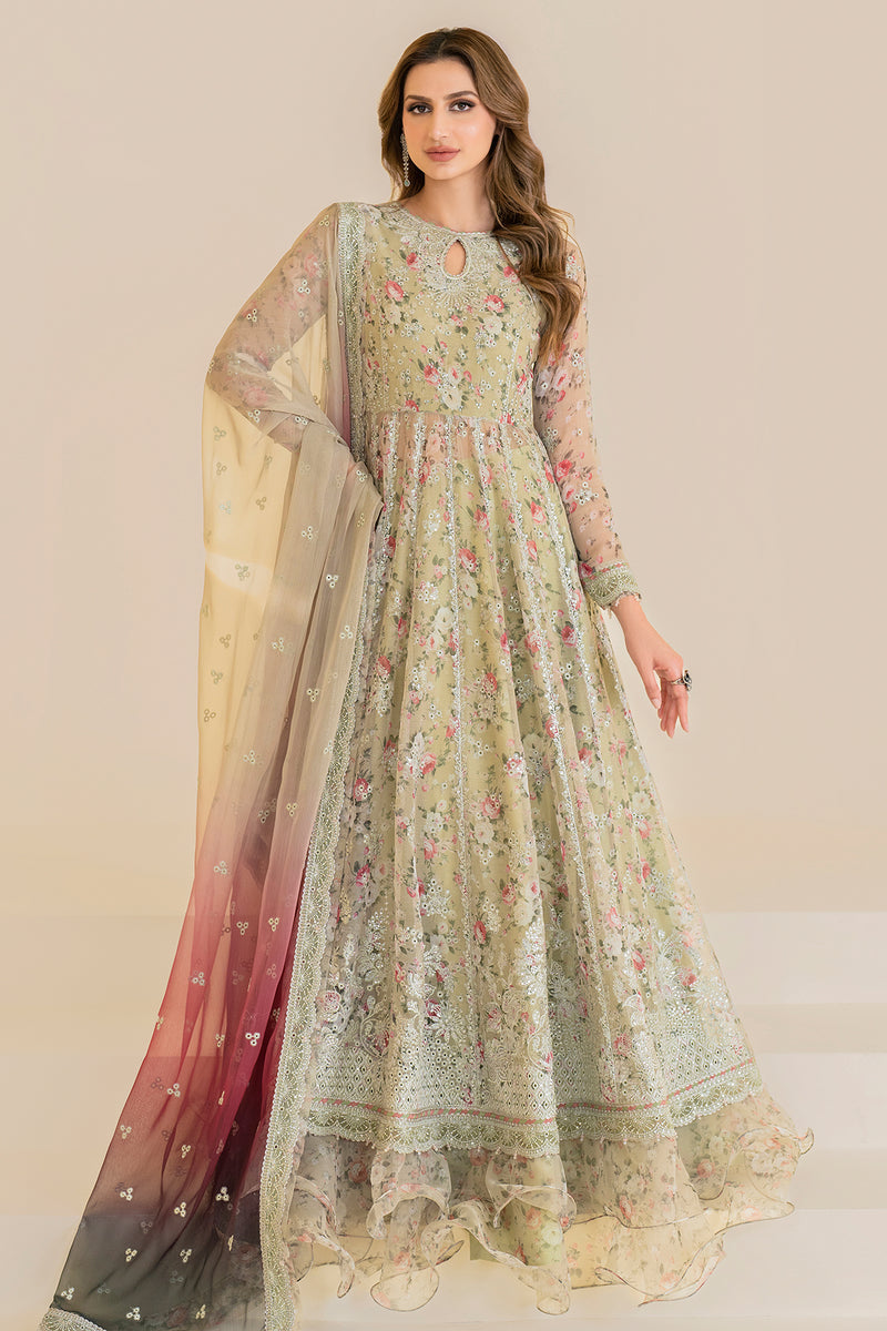 Jazmin | Formals Collection | CHIFFON UC-3048 - Pakistani Designer Dress - by Jazmin | Type: Formal - 100% Original at Saira Sultan