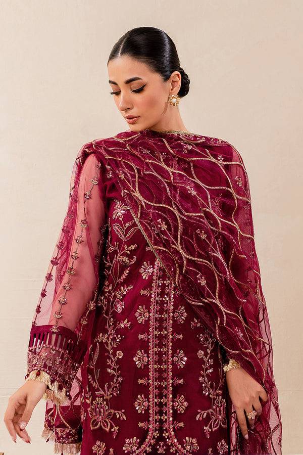 Farasha | Lumiere Formals |ROUGE PINK - Pakistani Designer Dress - by Farasha | Type: Formal - 100% Original at Saira Sultan