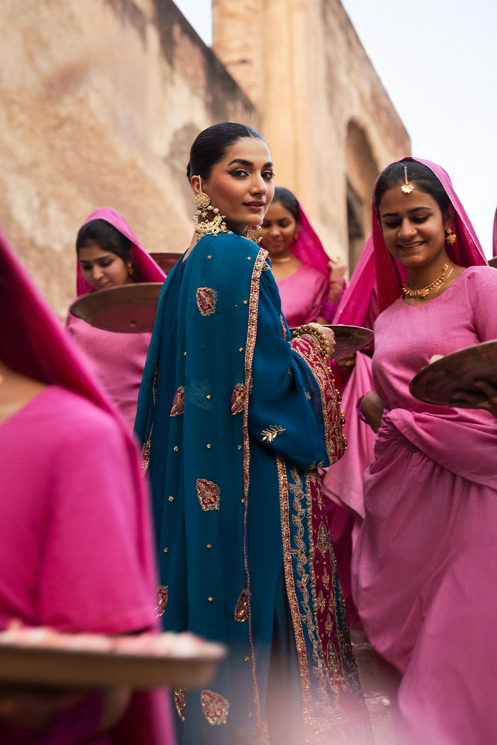 Emaan Adeel I The Empress Wedding Formals I VELANIS - Pakistani Designer Dress - by Emaan Adeel - Type : Ladies Clothes - 100% Original at Saira Sultan