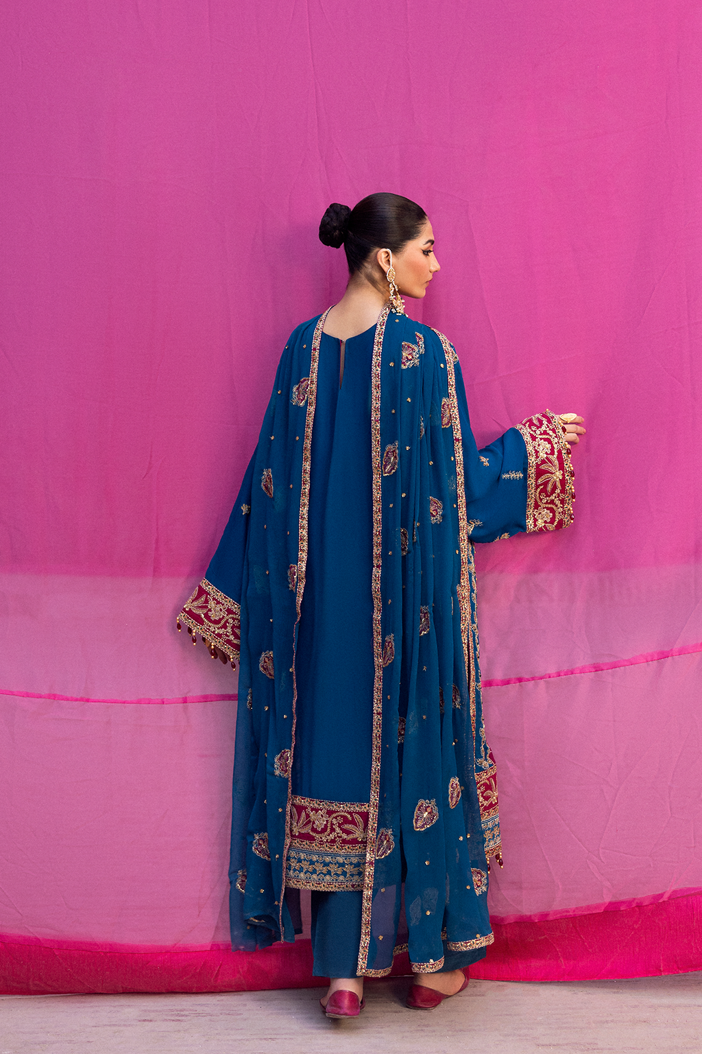 Emaan Adeel I The Empress Wedding Formals I VELANIS - Pakistani Designer Dress - by Emaan Adeel - Type : Ladies Clothes - 100% Original at Saira Sultan