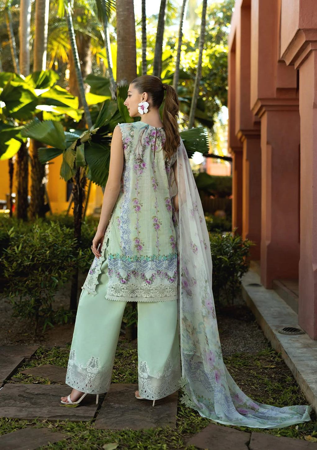 Elaf Premium | Signature 25 | ETS-01A ARIA S Pastel Mint Lawn