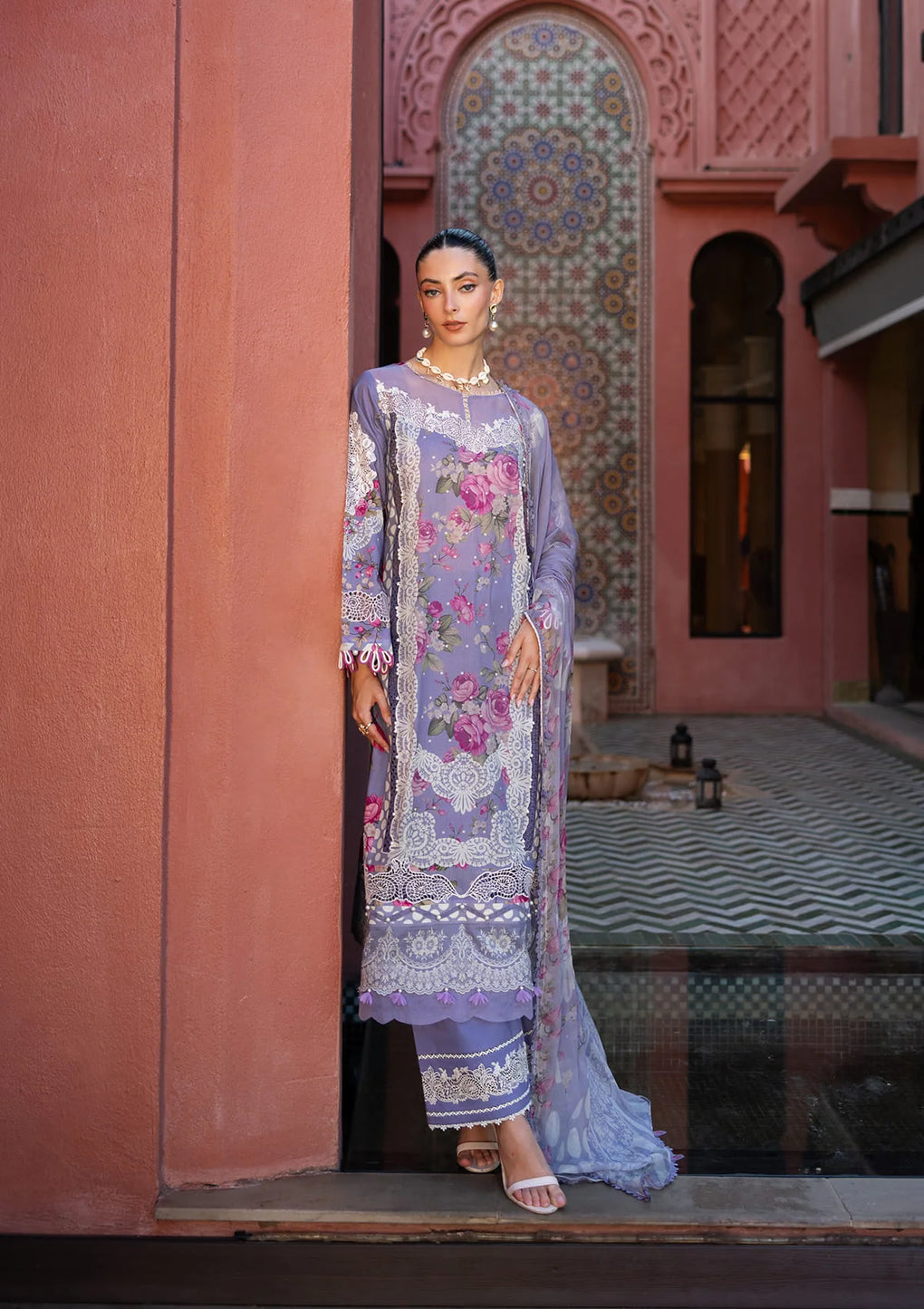 Elaf Premium | Signature 25 | ETS-02A SAVANNAH L Soft Lilac Lawn