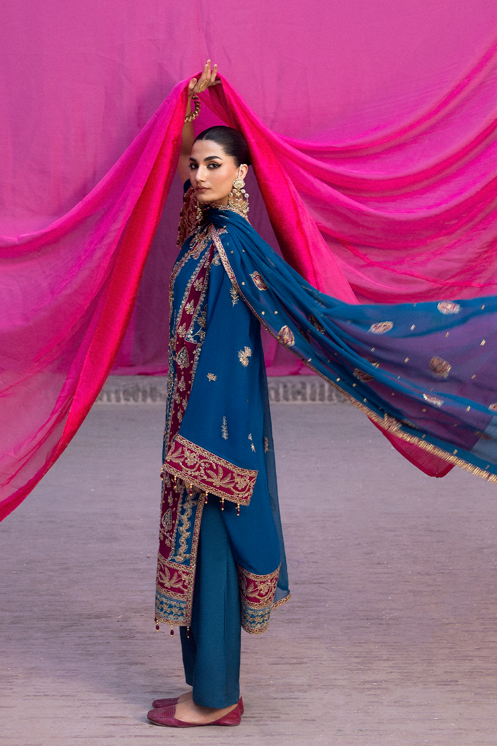 Emaan Adeel I The Empress Wedding Formals I VELANIS - Pakistani Designer Dress - by Emaan Adeel - Type : Ladies Clothes - 100% Original at Saira Sultan
