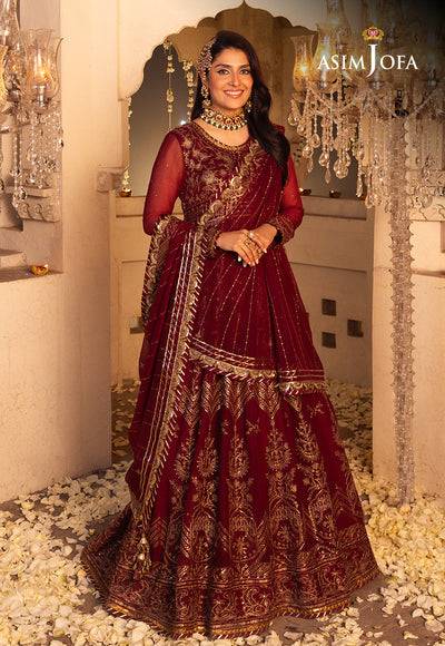 Asim Jofa | Shehnai Festive Collection | AJSH-16 - Pakistani Designer Dress - by Asim Jofa | Type: Bridal - 100% Original at Saira Sultan