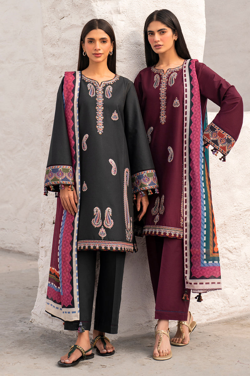 Jazmin | Summer Lawn 25 | USE-9128 XL Wine Berry Lawn