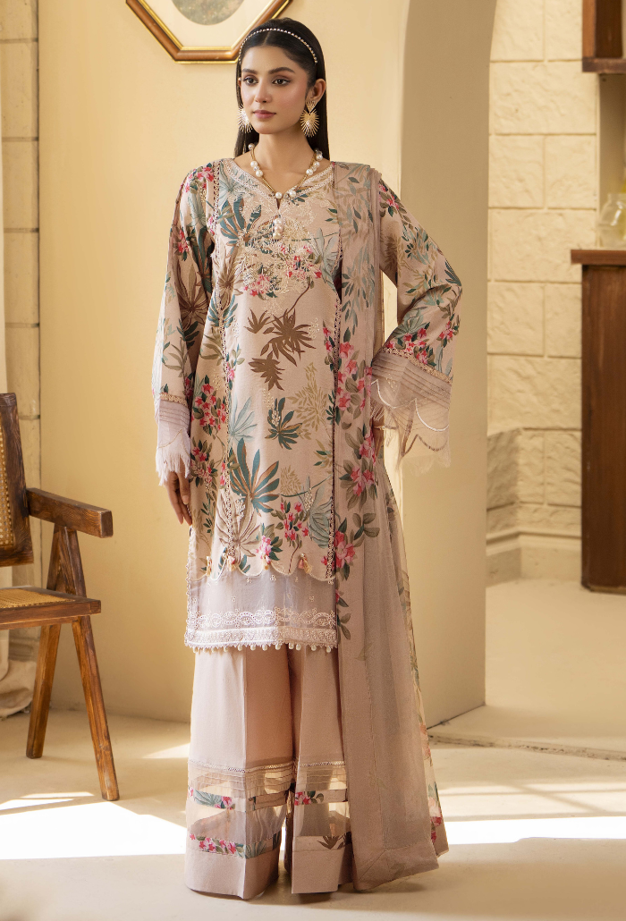 Humdum | Senora Lawn 25 | Senora - D07 L Taupe Lawn