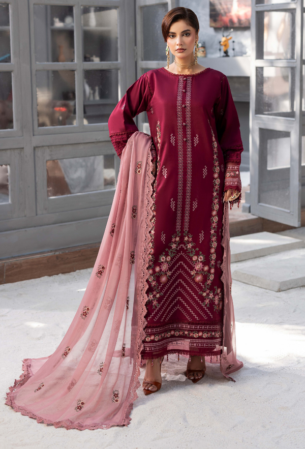 Humdum | Fareesha 26 | D07 - Pakistani Designer Dress - by Humdum - Type : Ladies Clothes - 100% Original at Saira Sultan