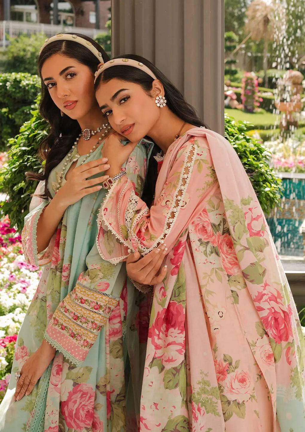 Elaf Premium | Printed Collection 24 | EEP-01B - Petal Pulse - Pakistani Designer Dress - by Elaf Premium | Type: Casuals - 100% Original at Saira Sultan