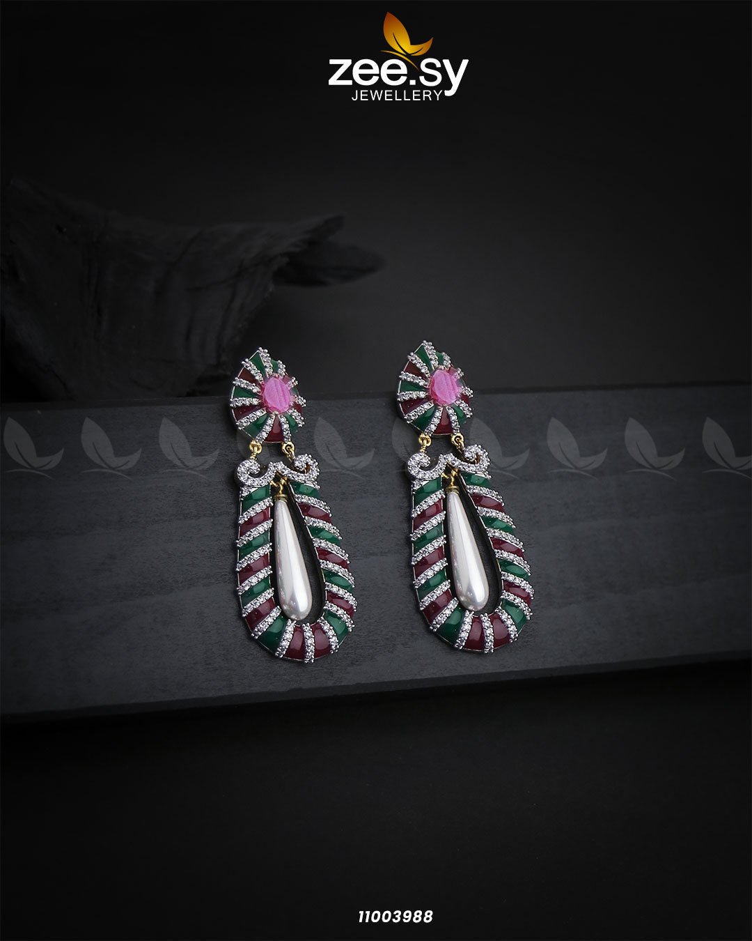 Earrings-0571 Red