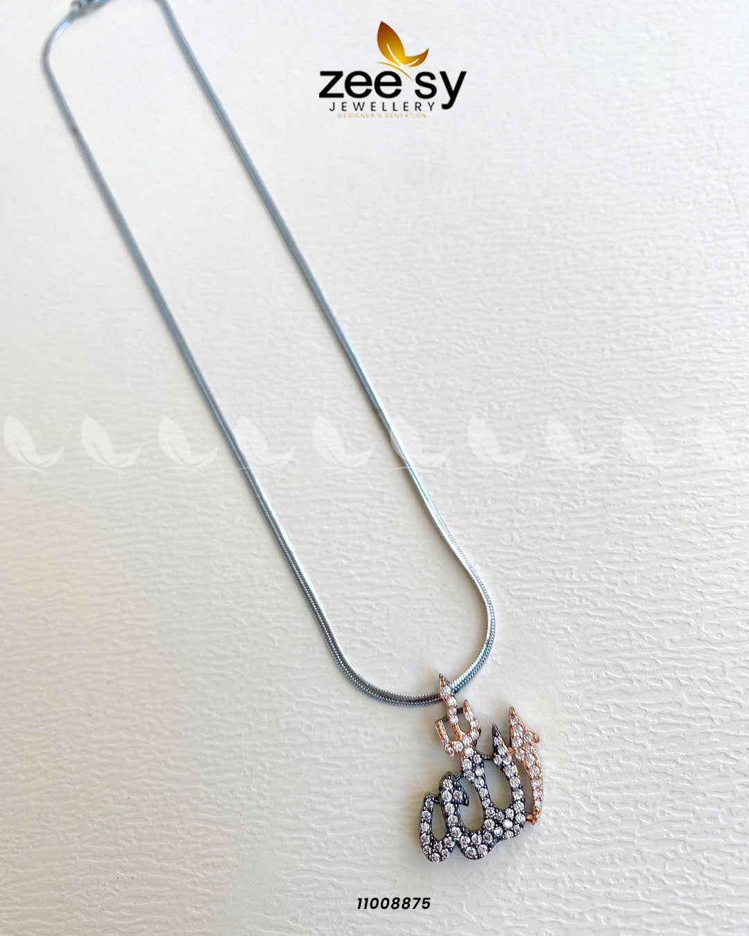 Calligraphy Locket-0009 Golden