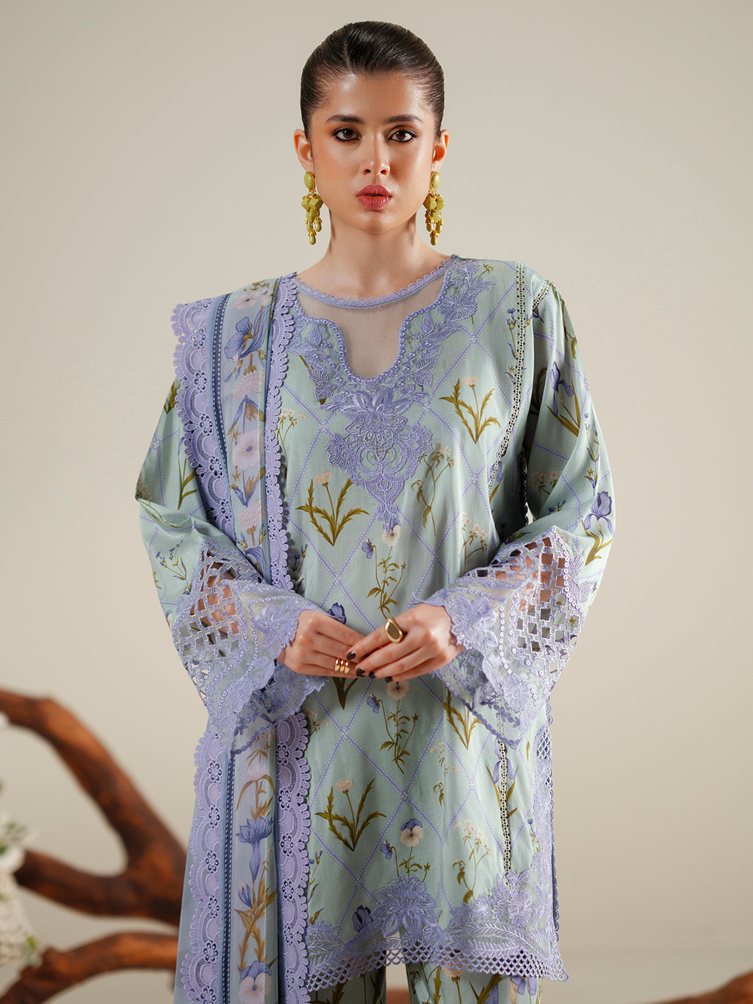 Bin Ilyas | Eres Bonita Viscose 25 | 1103-A - Pakistani Designer Dress - by Bin Ilyas - Type : Ladies Clothes - 100% Original at Saira Sultan
