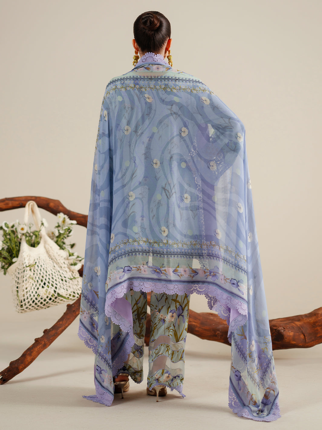 Bin Ilyas | Eres Bonita Viscose 25 | 1103-A - Pakistani Designer Dress - by Bin Ilyas - Type : Ladies Clothes - 100% Original at Saira Sultan