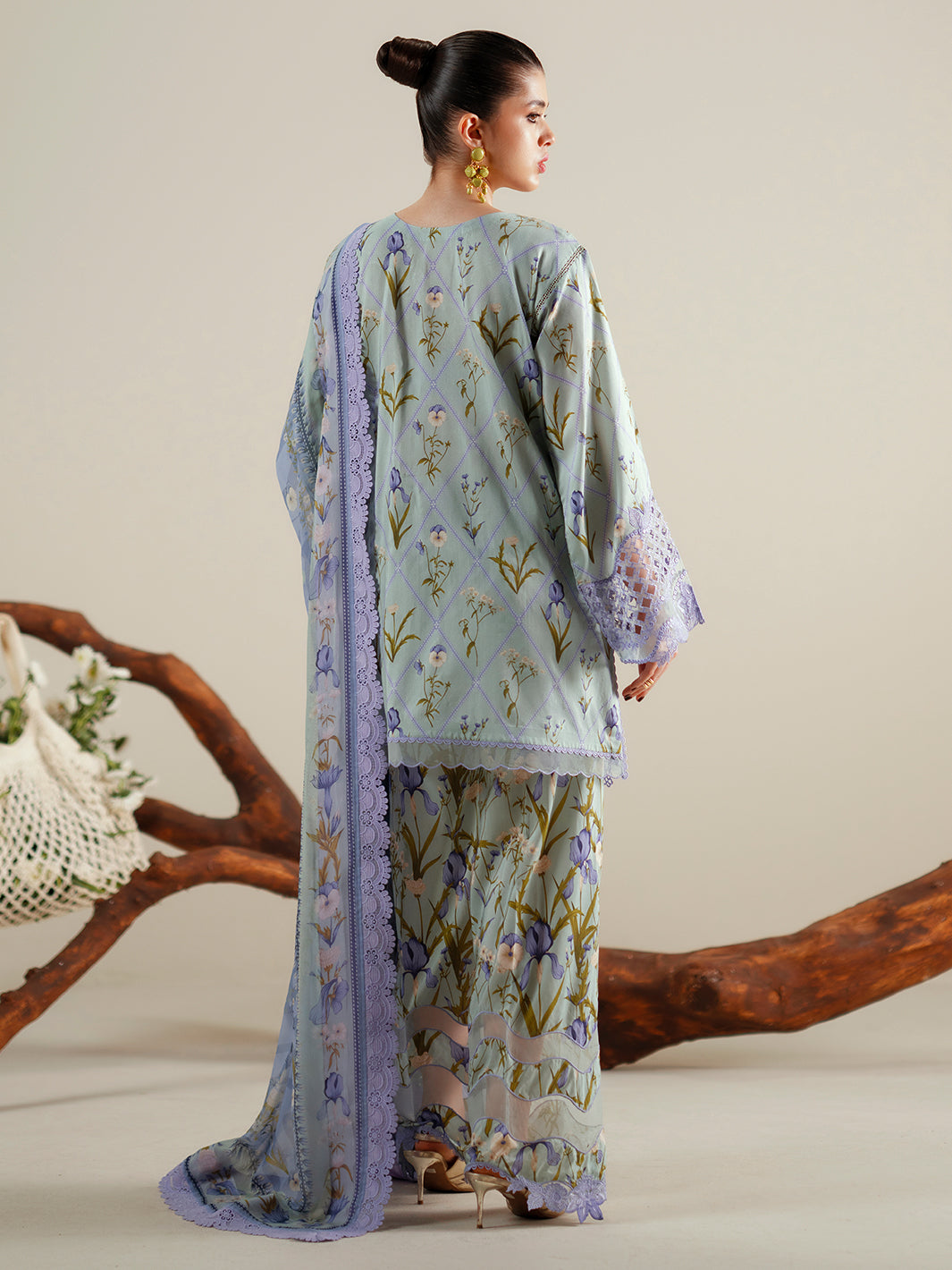 Bin Ilyas | Eres Bonita Viscose 25 | 1103-A - Pakistani Designer Dress - by Bin Ilyas - Type : Ladies Clothes - 100% Original at Saira Sultan