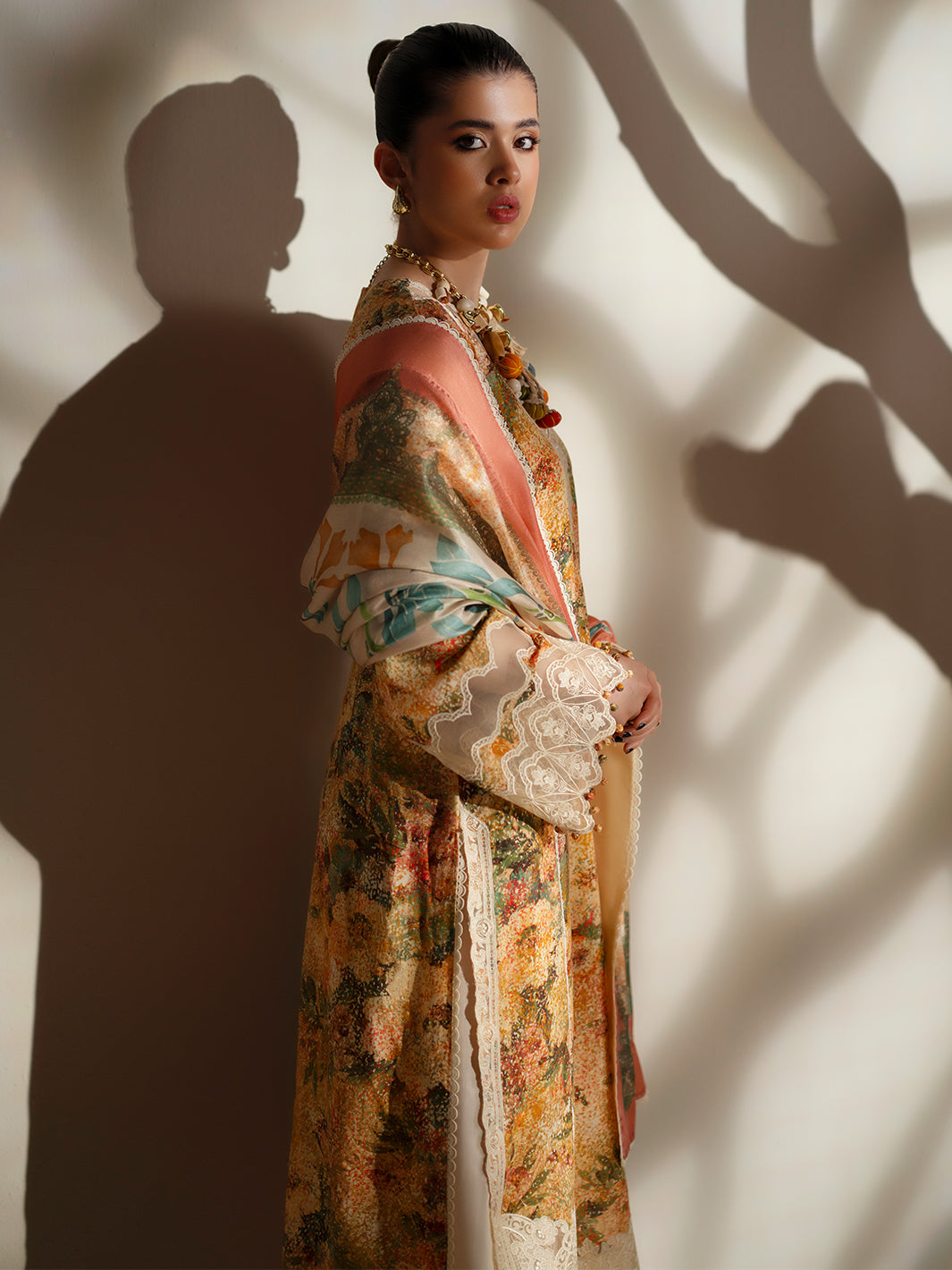 Bin Ilyas | Eres Bonita Viscose 25 | 1104-A - Pakistani Designer Dress - by Bin Ilyas - Type : Ladies Clothes - 100% Original at Saira Sultan