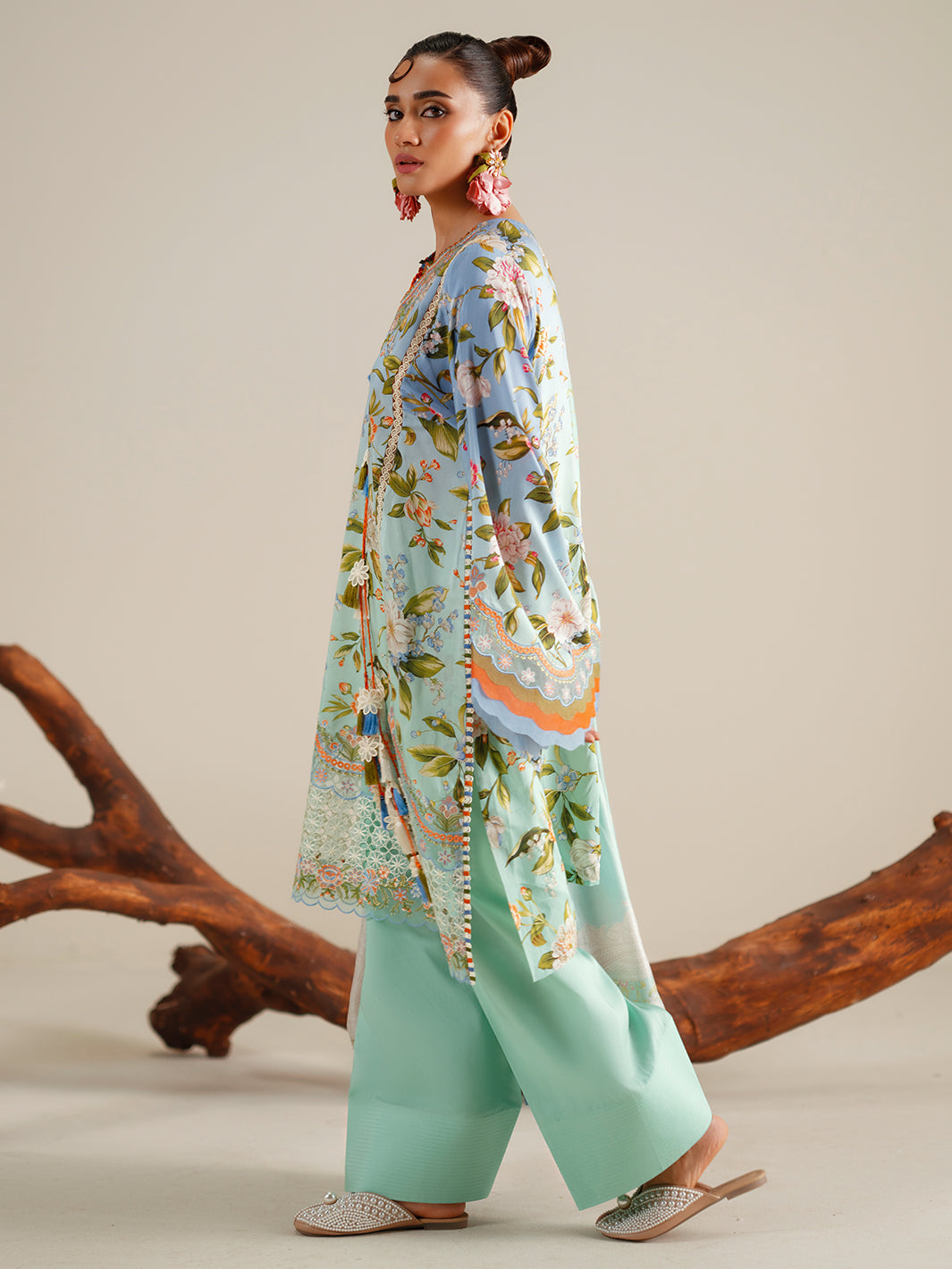 Bin Ilyas | Eres Bonita Viscose 25 | 1105-B - Pakistani Designer Dress - by Bin Ilyas - Type : Ladies Clothes - 100% Original at Saira Sultan