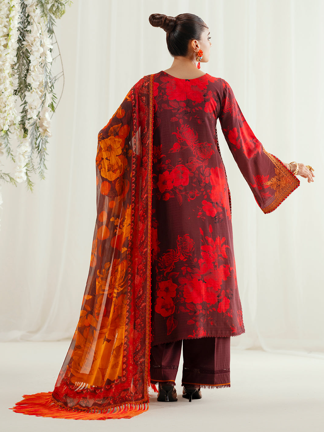 Bin Ilyas | Eres Bonita Viscose 25 | 1106-A - Pakistani Designer Dress - by Bin Ilyas - Type : Ladies Clothes - 100% Original at Saira Sultan