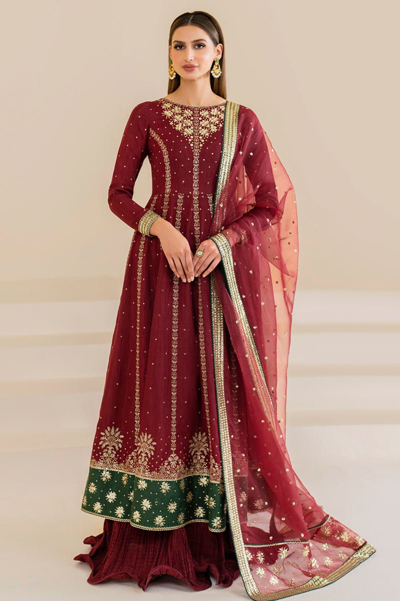 Jazmin | Formals Collection | Raw Silk UR-7018 - Pakistani Designer Dress - by Jazmin | Type: Formal - 100% Original at Saira Sultan