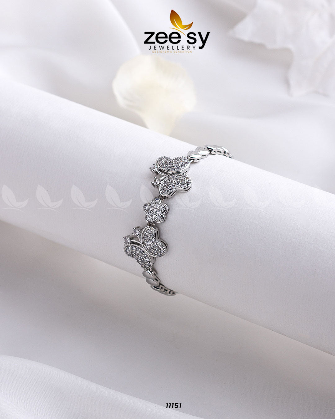 Butterfly Bracelets Silver