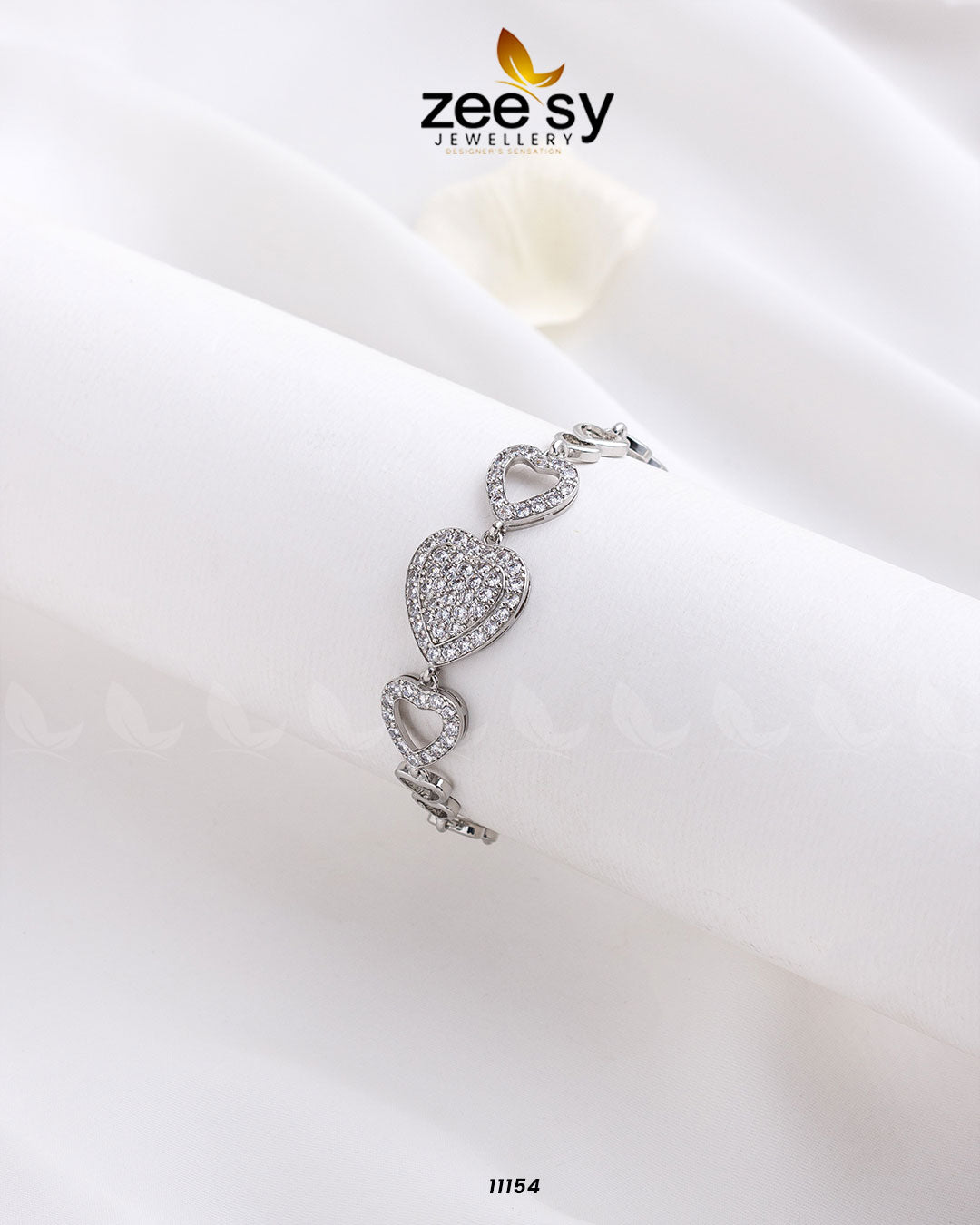 Love Cuff Bracelets Silver