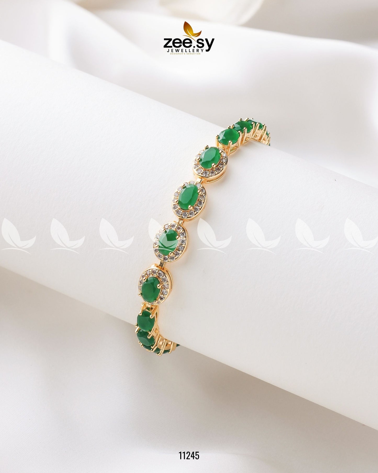 Burmese Bracelet Green